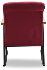 LUNI piros hintaszék