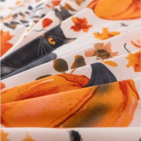 Mikroszálas ágyneműhuzat CATS AND PUMPKINS színes kivitel Ágyneműhuzat mérete: 70 x 90 cm | 140 x 200 cm