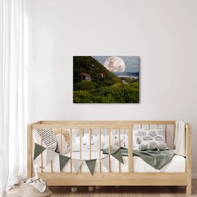 Holdas tájkép (70x50 cm)
