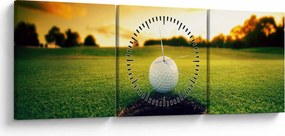 Kép - Golf (órával) (90x30 cm)