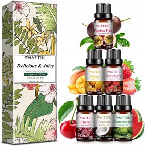 Delicious &amp; Juicy Phatoil illatolaj szett 6x10 ml diffúzorhoz