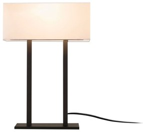 Fehér-fekete asztali lámpa (magasság 52 cm) Salihini – Opviq lights