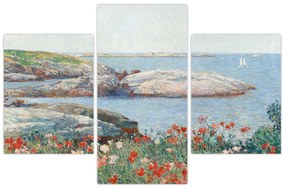 Kép - Childe Hassam, Poppies,  Isles of Shoals, reprodukciók (90x60 cm)