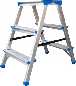 Létra, Összecsukható Alumínium Szék 67CM 2 Lépcsőfok+padló
