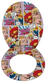 Pop Art WC-ülőke, 45 x 37,5 cm - Wenko