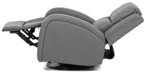 Szürke vintage szövet dönthető fotel. TV-4089 GREY