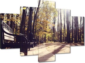 Festmények 150x105 Városi park Tájkép