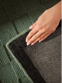 Sötétzöld kézi szövésű gyapjú szőnyeg 200x300 cm Scala – Villeroy&amp;Boch