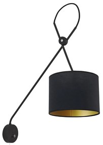 Nowodvorski VIPER fali lámpa, fekete, E14 foglalattal, 1x28W, TL-6513