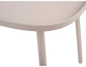 Fém tárolóasztal 49.5x54 cm Boaz – Leitmotiv