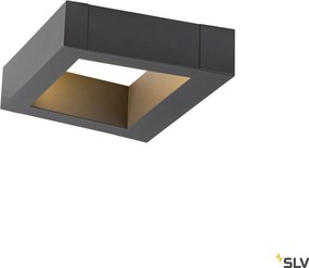 SLV 1005443 BOOKAT Modern Kültéri Fali Lámpa Antracit LED IP65