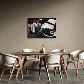 A mágus felszerelésének képe (70x50 cm)