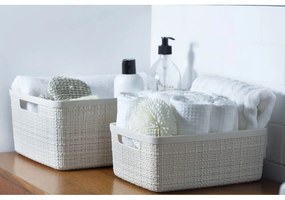 Tároló műanyag tárolókosár Jute – Curver
