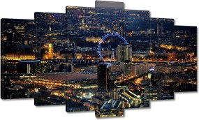 Festmények 140x80 London éjszaka