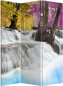 Paraván - Erawan vízesés az erdőben (126x170 cm)