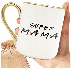Bögre Anyukának Szuper Anya Ajándék Anyák Napja Nyomott Minta