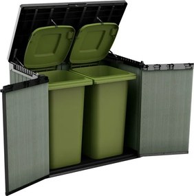 Keter SIO Darwin 1150 l kerti tárolódoboz, zöld