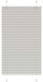 pliszírozott redőny világosszürke 70x100 cm szövetszélesség