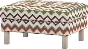 Karlstad Ikea lábtartó huzat, zöld