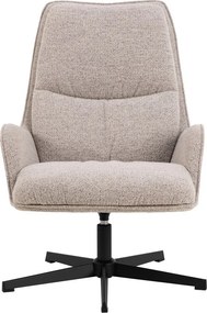 Bézs forgó buklé fotel Bosley – Actona