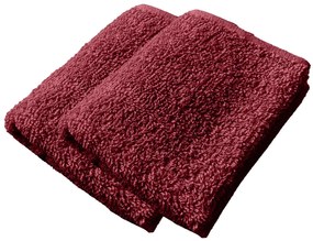 Frottír kis törölköző deluxe piros 30x50cm TiaHome