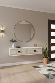 Yuka 120 - White, Travertine