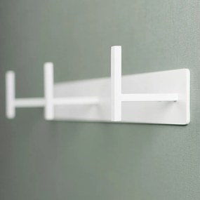 Fehér fém fali fogas Chapman – Spinder Design