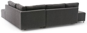 Sötétszürke kinyitható sarokkanapé (jobb oldali) Manama – Balcab Home