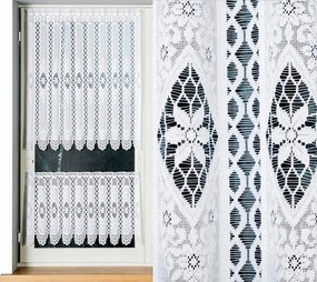 Jacquard függöny vitrázs függönyök mintával, 107806, méret 200x40m (kész)