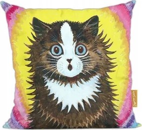 Párna Macska a szivárványban Louis Wain Művészet