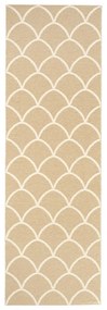 Bézs kültéri-beltéri futószőnyeg 70x225 cm Kotte Sand – Pappelina