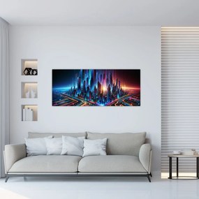 Kép - A jövő városa (120x50 cm)