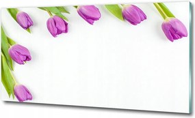 Fotó kép edzett üveg Cseresznyevirágok 125x50