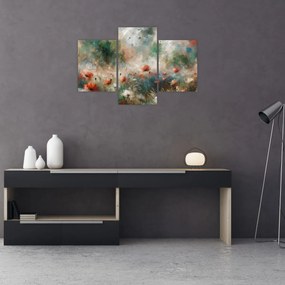 Kép – Pipacsmező absztrakciója (90x60 cm)