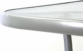GARTHEN Kerti asztal üveglappal 150 x 97 cm