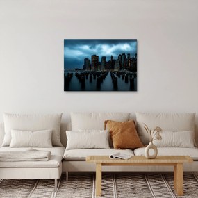 Kép - Kilátás a New York-i felhőkarcolókra (70x50 cm)