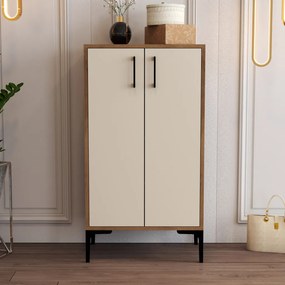 Prag - Walnut, Cream