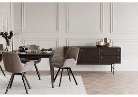 Bézs kárpitozott étkezőfotel szett 2 db-os Norwell – Rowico