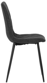 Fekete Szövet Étkezőszék. CT-283 BK2