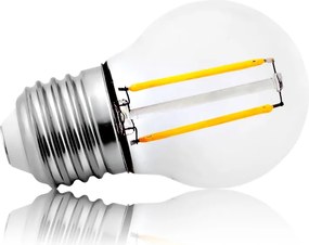 Led izzó E27 Filament 2W Edison G45 Golyó 2700K