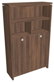 Verno magas gardrób 128 x 46 x 210 cm, polccal, dió