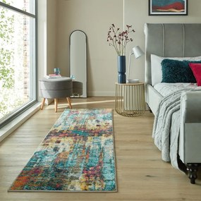 Kézi szövésű futószőnyeg 66x230 cm Spectrum Abstraction – Flair Rugs