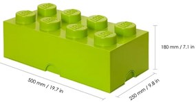 Taroló doboz 8-as, többféle típus - LEGO szín: világos zöld