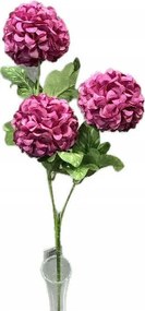 Dália pompon rózsaszín fukszia művirág 1 db