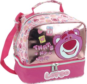 Disney Játékháború Lotso Jam thermo uzsonnás táska 21 cm