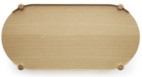 Fa asztal 50x105cm, tölgy - COOEE