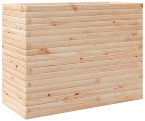 tömör fenyőfa kerti virágtartó 90 x 40 x 68,5 cm