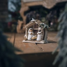Karácsonyi Betlehem jelenet: kisded a jászolban &#8211; 2 féle