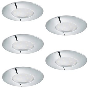 Výrobce po 1 ks KÉSZLET 5x LED Dimmelhető beépíthető lámpa 1xLED/4,5W/230V fényezett króm P4053