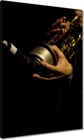 Festmények 70x100 Jazz zenész